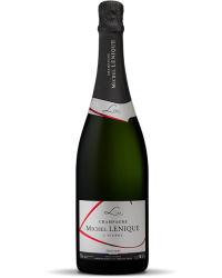 Champagne Michel Lenique brut |-| Een fijne fruitige Champagne