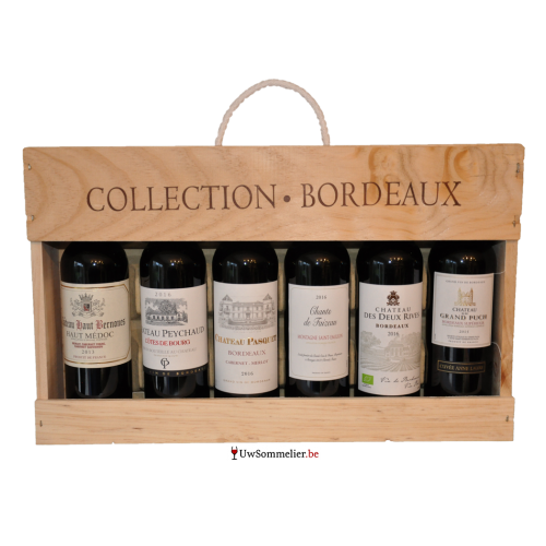 Bordeaux coffret 6 flessen 37.5cl