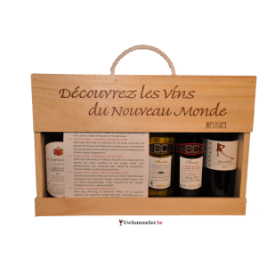 Wijnbox: Wereldwijnen 6x25cl Wijnbox: Wereldwijnen 6x25cl