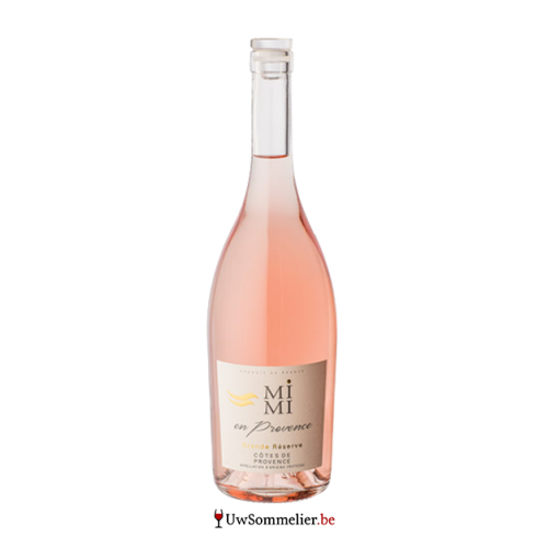 Mimi grande reserve rosé |-| Een kwaliteitsvolle fruitige typische rosé uit de Franse Provence 